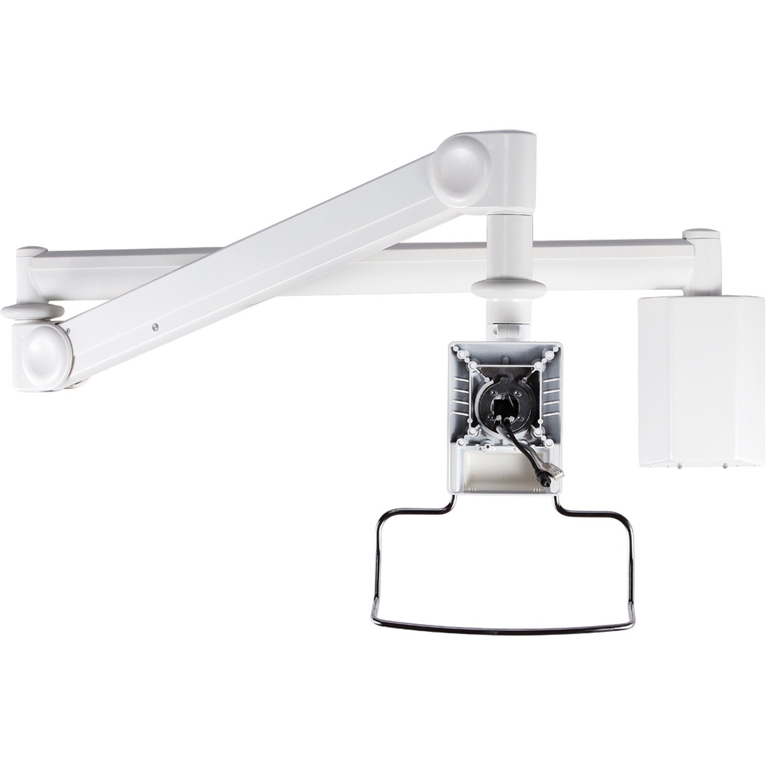 Newstar Medical Monitor Wall Mount (Full Motion gas spring) for 10"-30" Screen - Grey