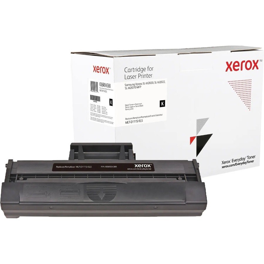 Xerox Everyday Standard Yield Laser Toner Cartridge MLT-D111S/ELS - Black - 1 / Pack