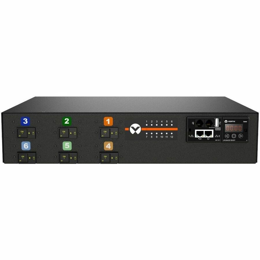 Vertiv Geist rPDU MNS3EDR6-12CF18-5CS15A0H10-S 12-Outlets PDU