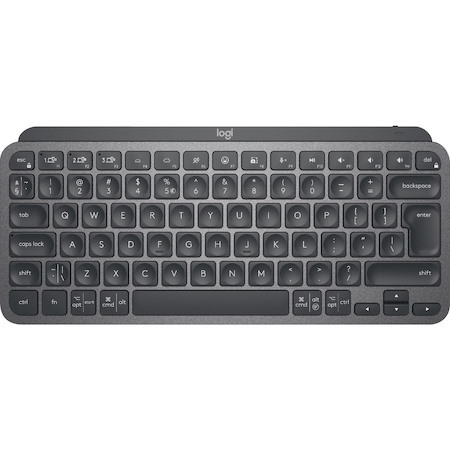 Logitech MX Keys Mini for Business Keyboard - Wireless Connectivity - English (US), Brazilian - Graphite