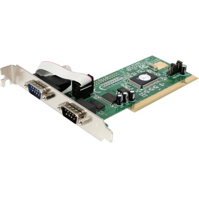 StarTech 2 Port PCI RS232 Serial Adapter Card 16550 UART