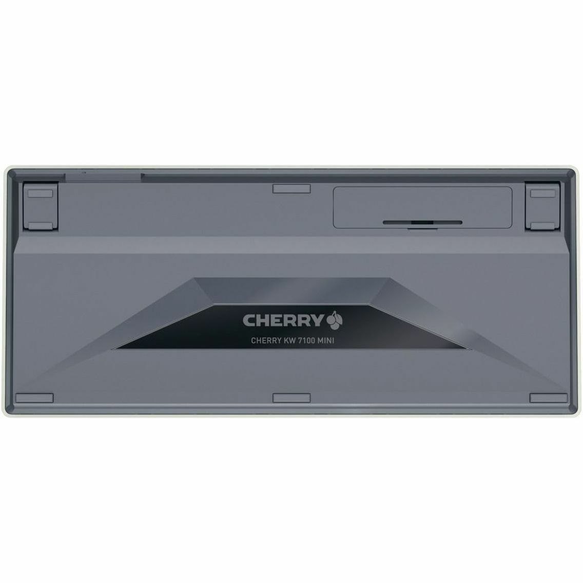 CHERRY KW 7100 Keyboard - Wireless Connectivity - German - Milk White