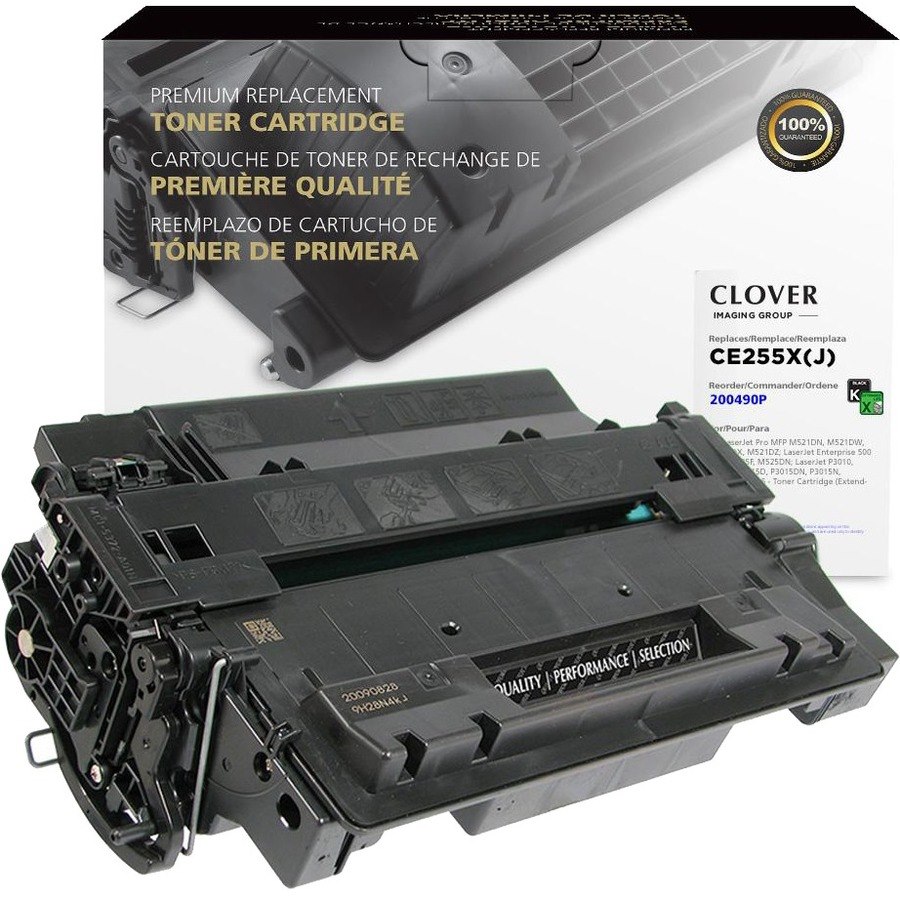 Clover Imaging Remanufactured Extended Yield Toner Cartridge for HP CE255X