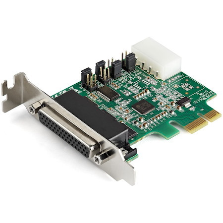 StarTech.com 4-Port PCI Express RS232 Serial Adapter Card - 16950 UART - Low Profile
