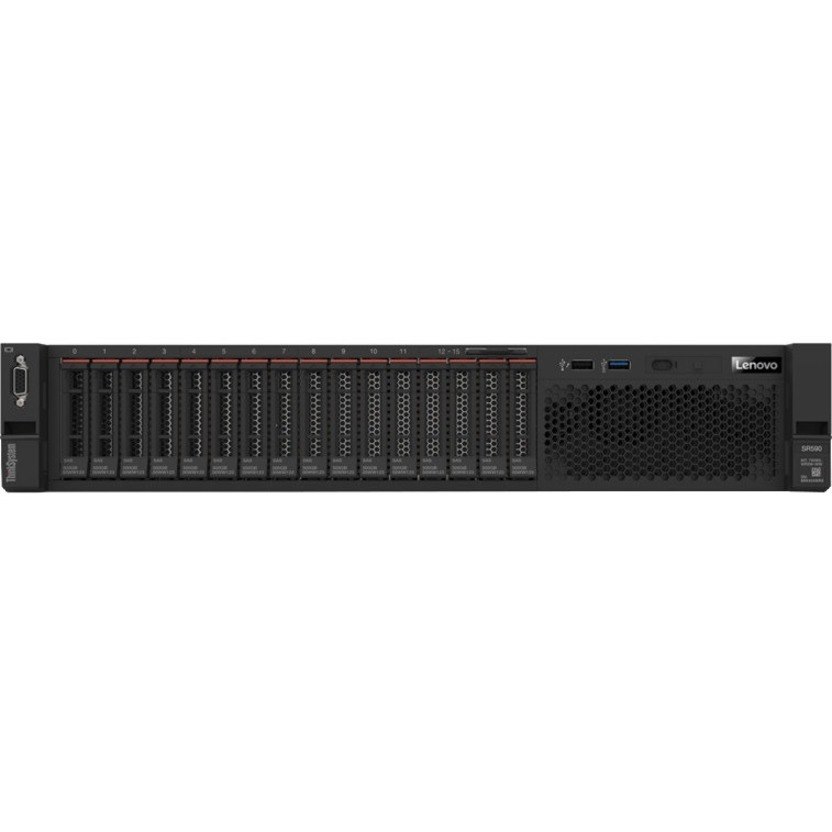 Lenovo ThinkSystem SR590 7X99A02JNA 2U Rack Server - 2 Xeon Gold 5118 2.30 GHz - 64 GB RAM - 12Gb/s SAS, Serial ATA/600 Controller