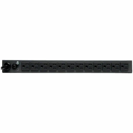 Eaton Tripp Lite Series 1.5kW Single-Phase Local Metered PDU, 100-127V Outlets (13 5-15R), 5-15P Input with 6 ft. (1.83 m) Cord, 1U Rack-Mount