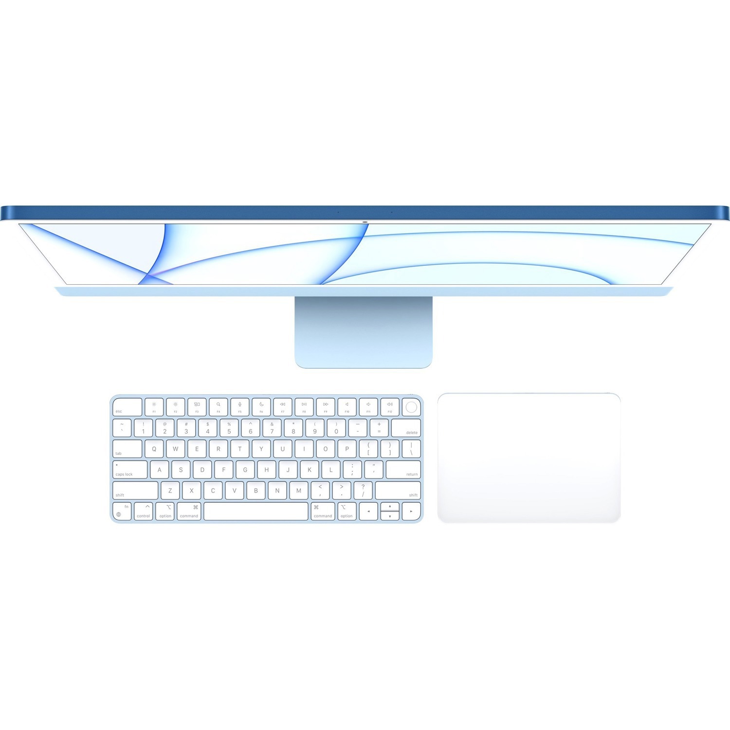 Apple iMac All-in-One Computer - Apple M1 - 16 GB - 512 GB SSD - 24" 4.5K - Desktop - Blue