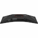 AOC CU34G4Z 34" Class UW-QHD Curved Screen Gaming LED Monitor - 21:9 - Black, Red