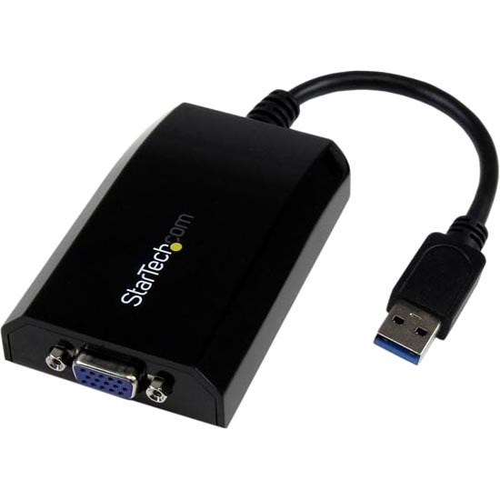 StarTech.com USB 3.0 to VGA External Video Card Multi Monitor Adapter for Mac / PC, USB Graphics Card, 1920x1200 - replaced by USB2VGAPRO2