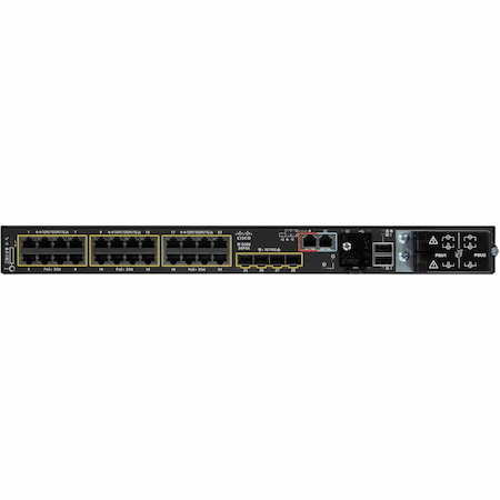 Cisco Catalyst IE9300 24 Ports Manageable Ethernet Switch - Gigabit Ethernet, 2.5 Gigabit Ethernet, 10 Gigabit Ethernet - 10/100/1000Base-T, 10GBase-X, 2.5GBase-T