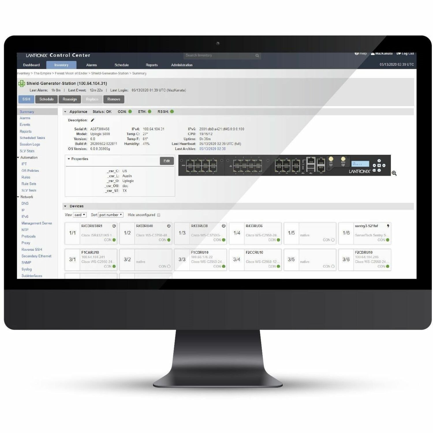 Lantronix Control Center, additional 100 Local Managers