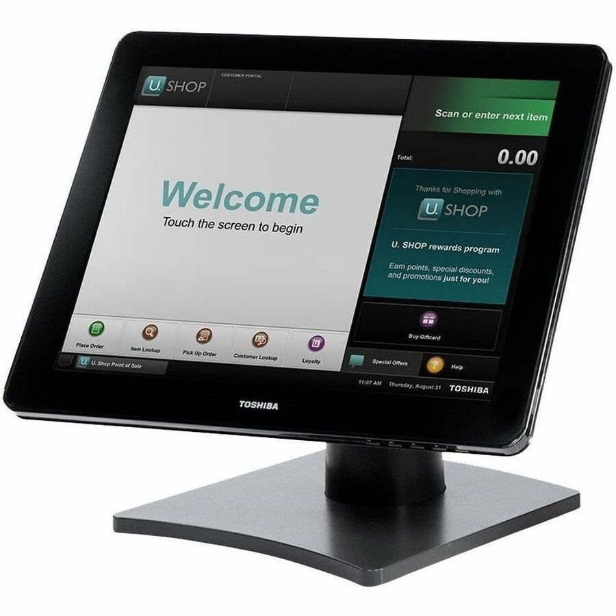 Toshiba 6149-B1T 16" Class LED Touchscreen Monitor - 16:9 - 25 ms
