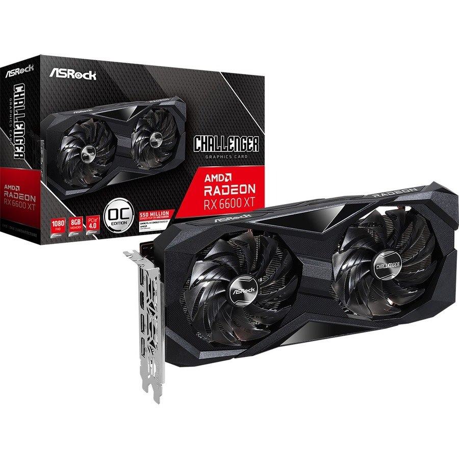 ASRock AMD Radeon RX 6600 XT Graphic Card - 8 GB GDDR6