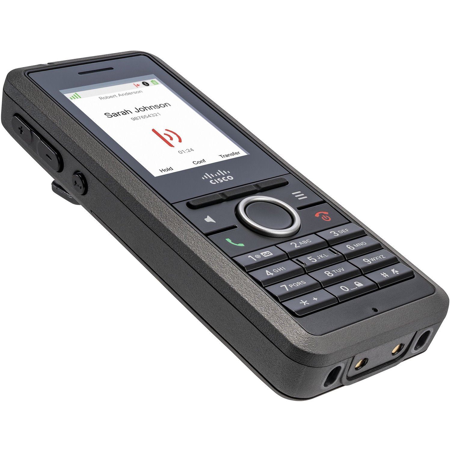 Cisco 6825 Handset - Wall Mountable - Charcoal