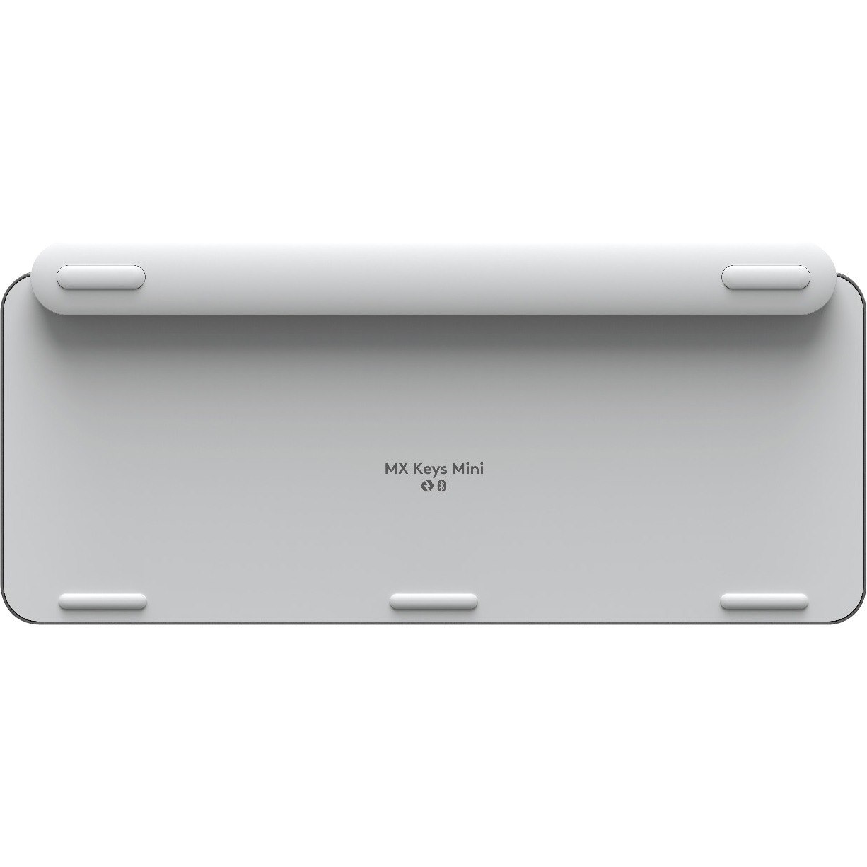 Logitech MX Keys Mini Keyboard - Wireless Connectivity - LED - Danish, Swedish, Finnish, Nordic, Norwegian - QWERTY Layout - Pale Gray
