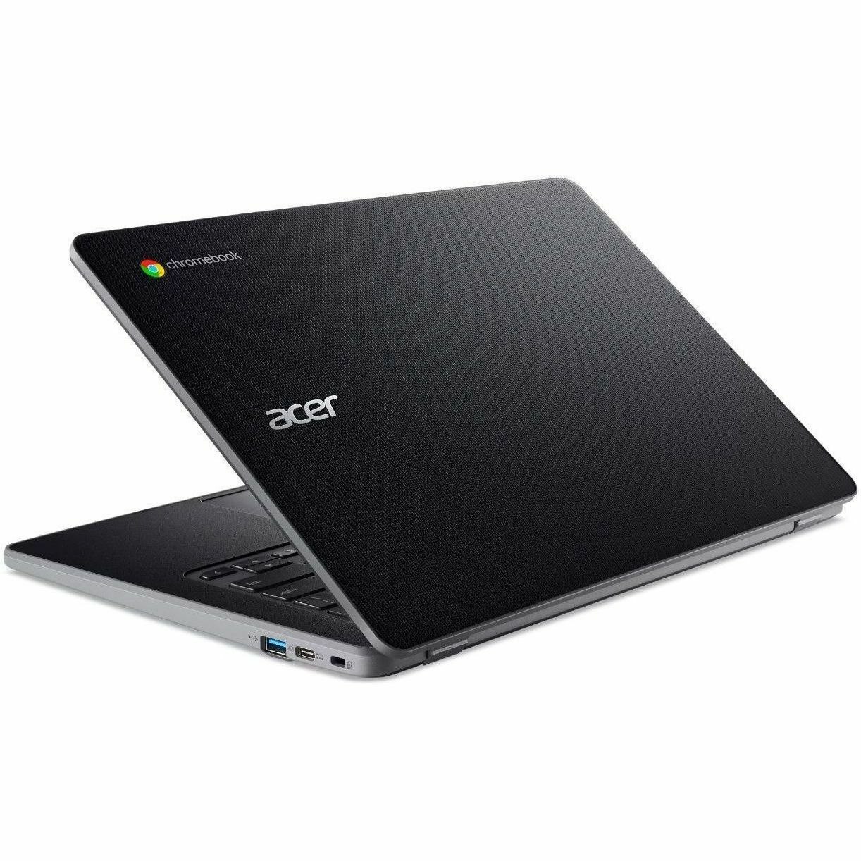 Acer Chromebook 314 C936 C936-C06J 14" Chromebook - Full HD - 60 Hz - Intel N-Series N100 - 8 GB - 64 GB Flash Memory - English (US), French Keyboard - Black