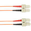 Black Box 5-m, SC-SC, 62.5-Micron, Multimode, PVC, Orange Fiber Optic Cable