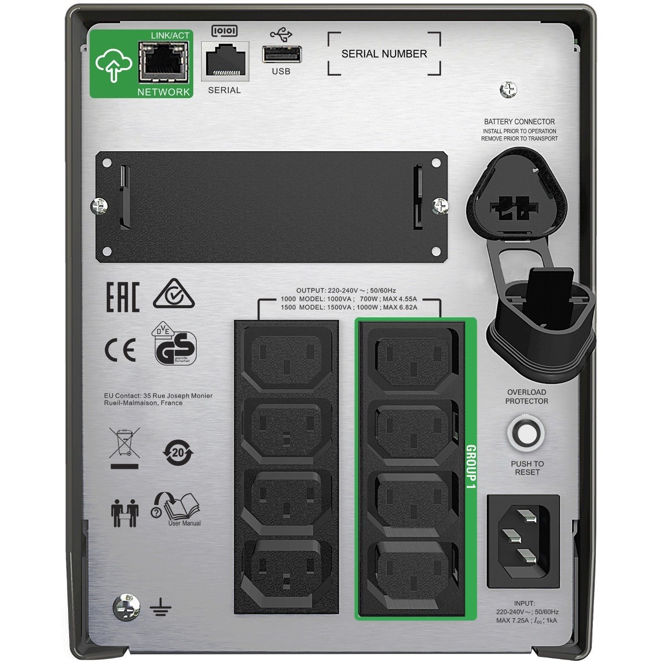 APC by Schneider Electric Smart-UPS 1500VA LCD 230V with SmartConnect