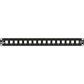 Black Box Multimedia Patch Panel - 1U, 16-Port