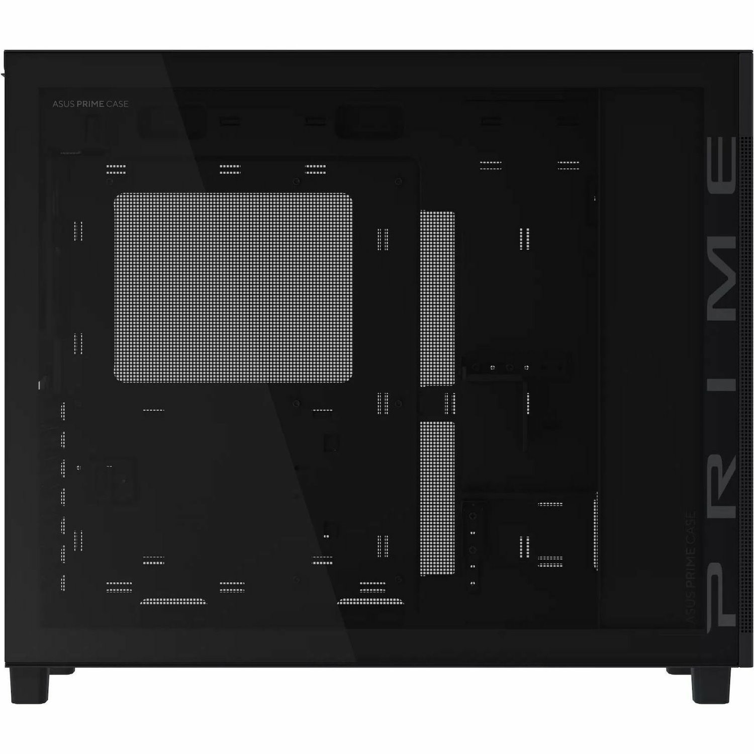 Asus Prime AP303 - Tempered Glass Panel Computer Case - Mini ITX, Micro ATX, ATX Motherboard Supported - Mid-tower - Tempered Glass - Black