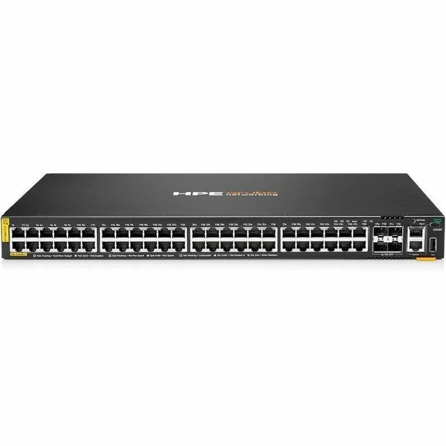 HPE CX 6200F 48G Class 4 PoE 4SFP+ 740W Switch