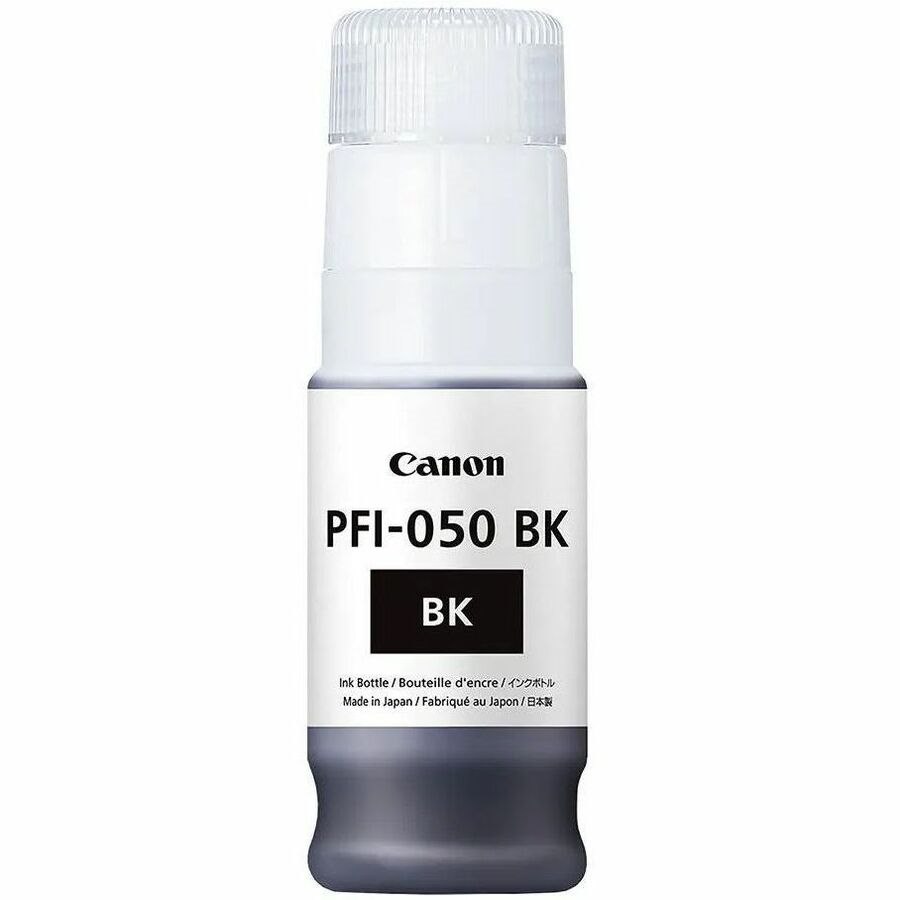 Canon PFI-050 BK (Black, 70ml) Ink Bottle