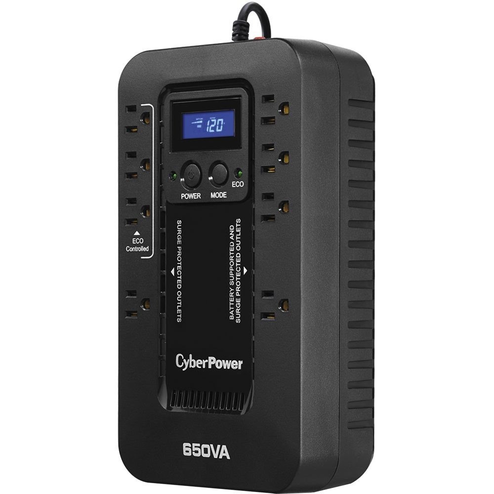 CyberPower EC650LCD Ecologic UPS Systems