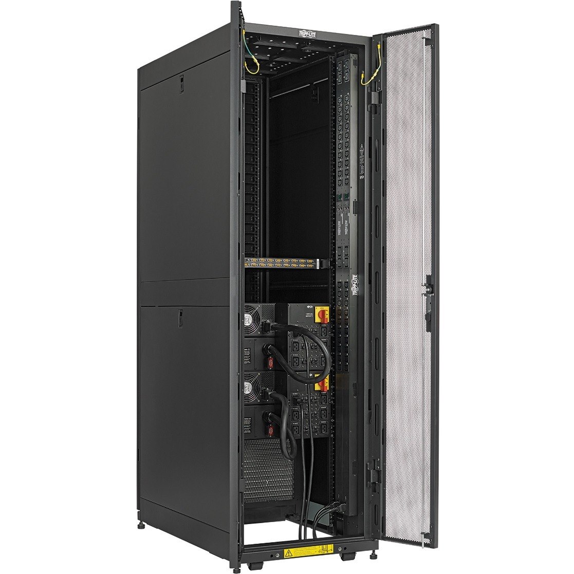 Tripp Lite by Eaton EdgeReady&trade; Micro Data Center - 38U, (2) 3 kVA UPS Systems (N+N), Network Management and Dual PDUs, 230V Kit