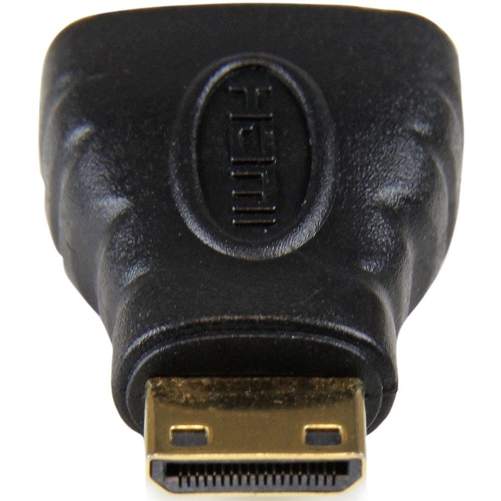 StarTech.com Mini HDMI to HDMI Adapter, 4K High Speed HDMI Adapter, 4K 30Hz Ultra HD High Speed HDMI Adapter, UHD Mini HDMI Adapter 4K