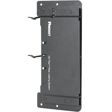 Panduit HD Flex FLEX-0RUBR12 Mounting Bracket for Fiber Optic Cassette - Black