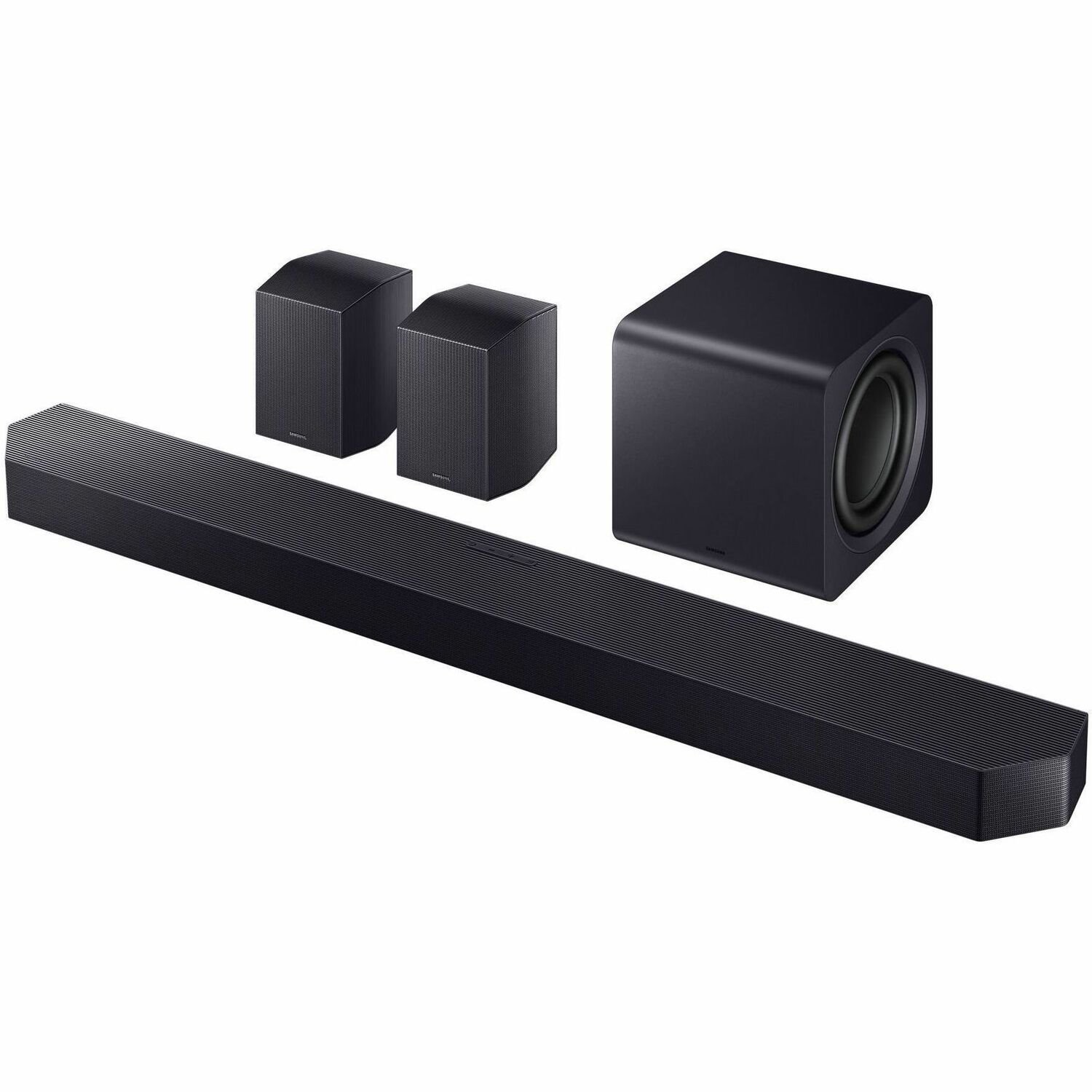 Samsung HW-Q990F 11.1.4 Bluetooth Sound Bar Speaker - 756 W RMS - Bixby, Alexa Supported - Titan Black