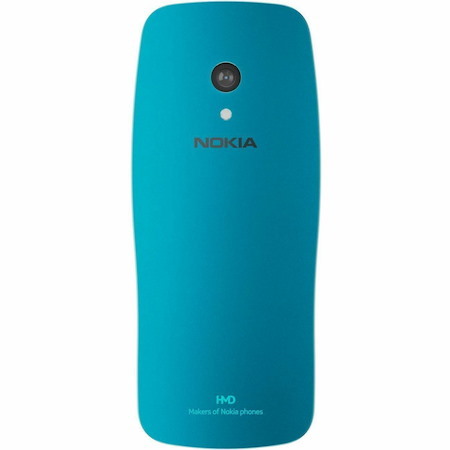 Nokia 3210 128 MB Feature Phone - 2.4" TFT LCD QVGA 240 x 320 - Cortex A71 GHz - 64 MB RAM - 4G - Scuba Blue