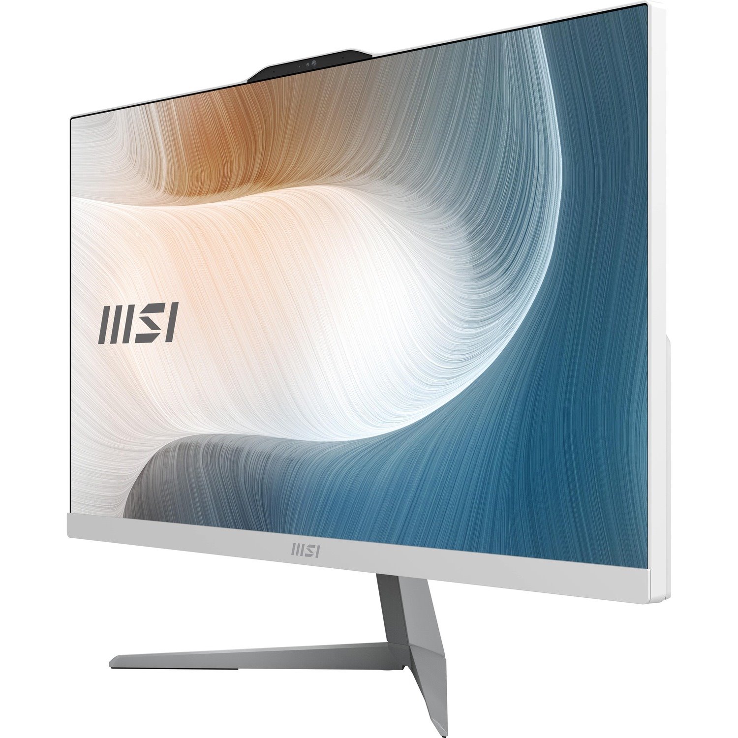 MSI Modern AM242 11M Modern AM242 11M-892US All-in-One Computer - Intel Core i3 11th Gen i3-1115G4 - 8 GB - 256 GB SSD - 23.8" Full HD - Desktop - White