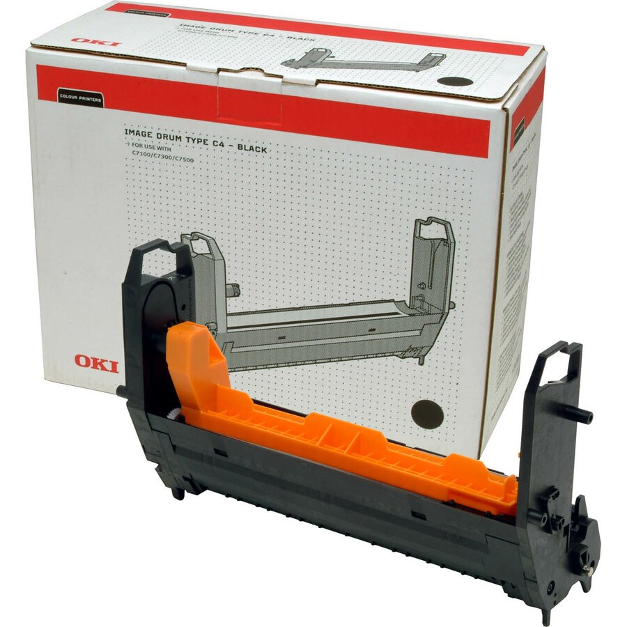 Oki 43381708 LED Imaging Drum - Black