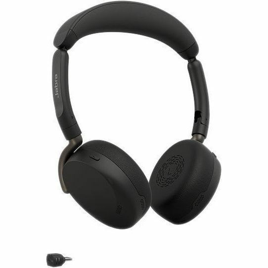 Jabra Evolve3 65 Flex Wired/Wireless On-ear, Over-the-head Stereo Headset - Black