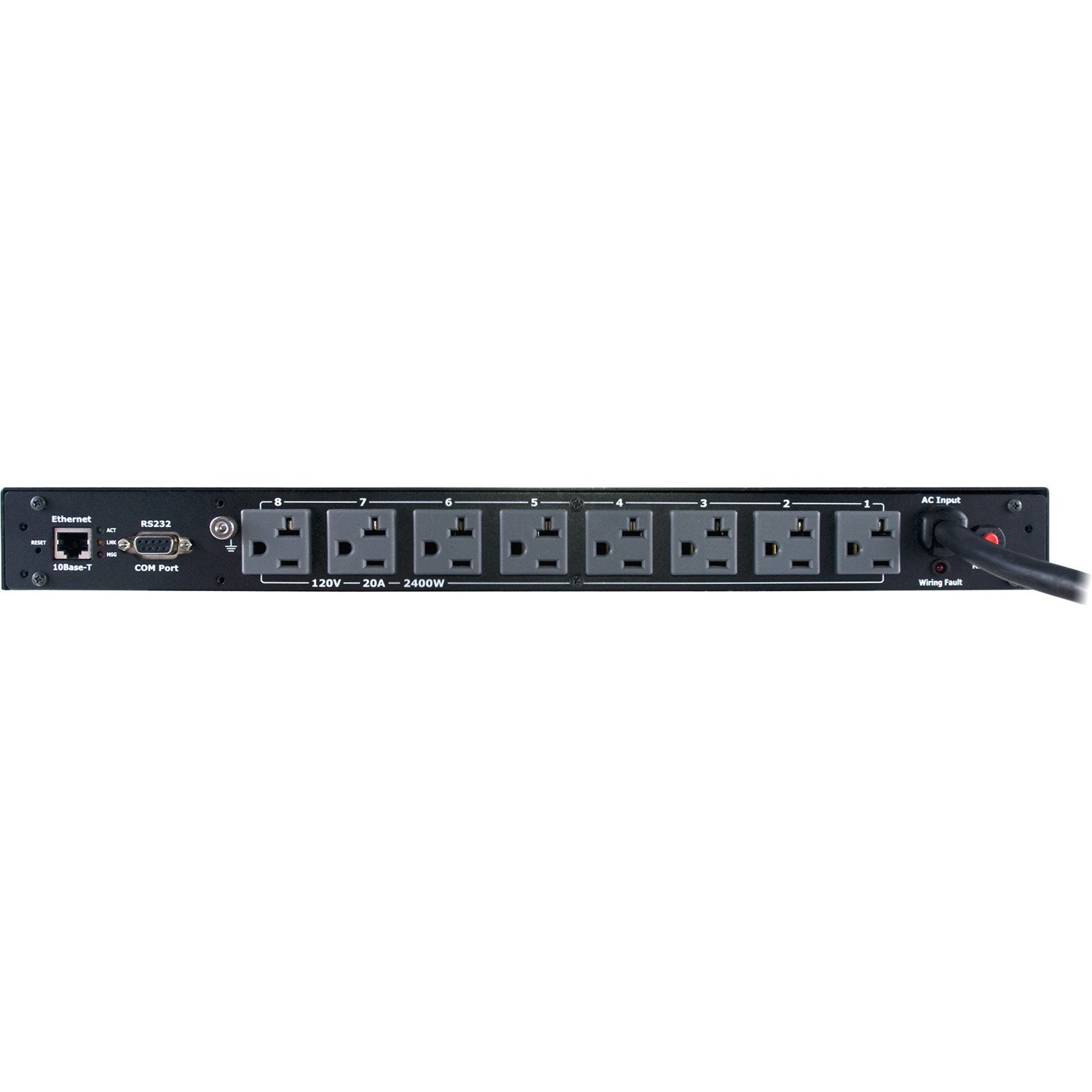 CyberPower Switched PDU20SW8RNET 8-Outlets PDU