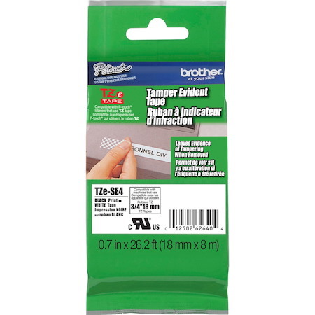 P-touch TZESE4 Label Tape