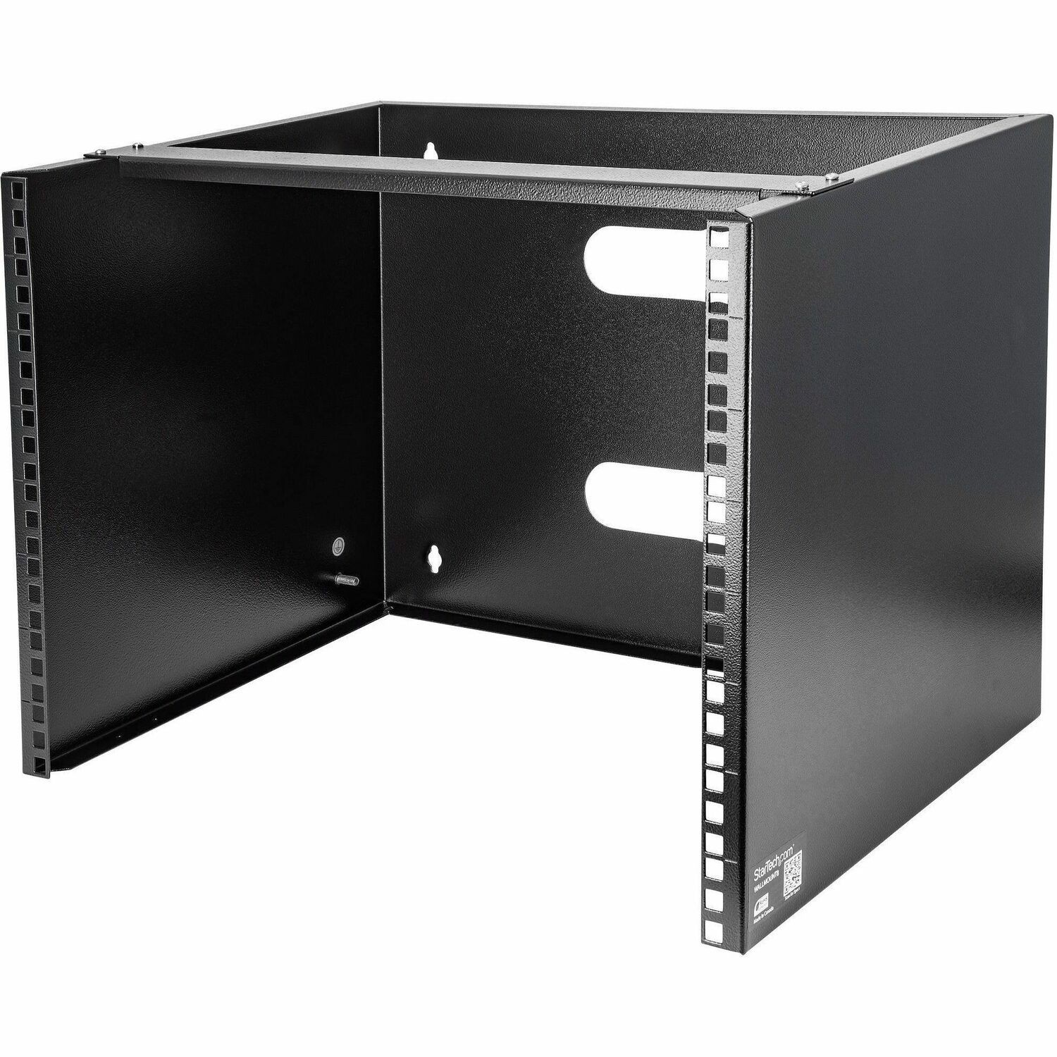 StarTech.com Wand monteerbaar rack voor 13,75"/35 cm apparatuur - wandkast - massief staal - 8U