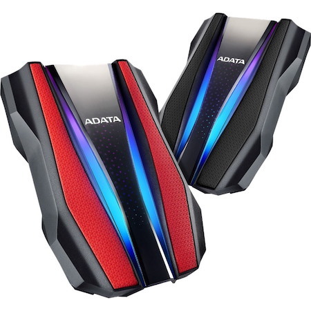 Adata HD770G AHD770G-1TU32G1-CRD 1 TB Hard Drive - External - Red