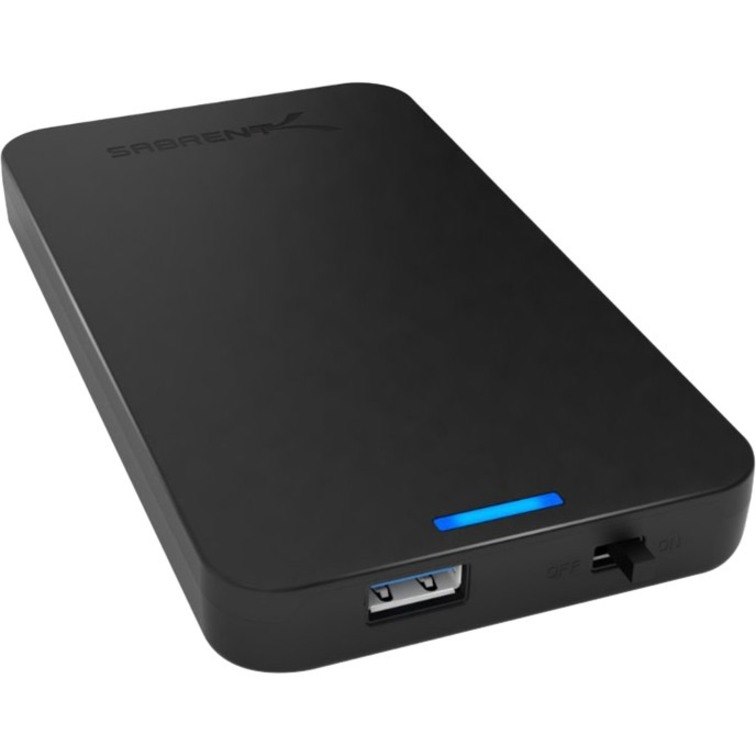 Sabrent EC-UASP Drive Enclosure - USB 3.0 Host Interface External - Black