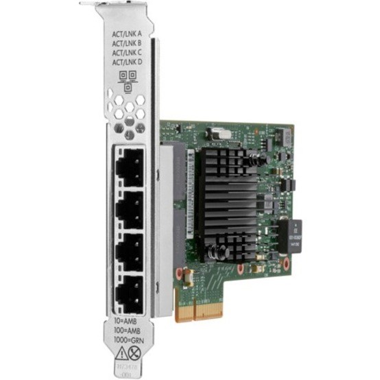 HPE Gigabit Ethernet Card for Server - 1000Base-T - Plug-in Card