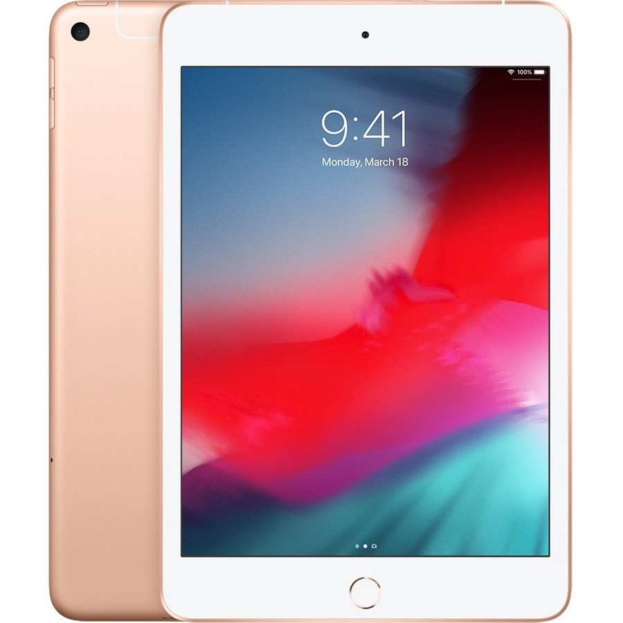 Apple iPad mini (5th Generation) Tablet-pc - 20,1 cm (7,9") - Apple A12 Bionic - 256 GB Opslag - iOS 12 - 4G - Goud