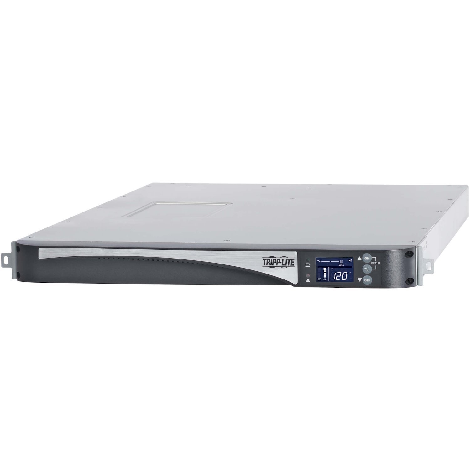 Eaton Tripp Lite Series 120V 1440VA 1440W Double-Conversion Smart Online UPS - 5 Outlets, Card Slot, LCD, USB, DB9, 1U Rack