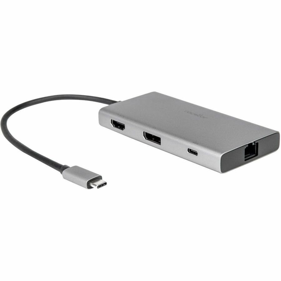 Rocstor Premium USB-C Dual Display Portable Dock Multiport Adapter