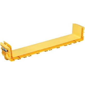 Panduit FiberRunner FRBC24X4YL Cable Raceway Coupler