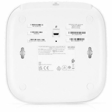 HPE AP-503R Dual Band Wi-Fi 6 IEEE 802.11 a/b/g/n/ac/ax 1.49 Gbit/s Wireless Access Point - Indoor