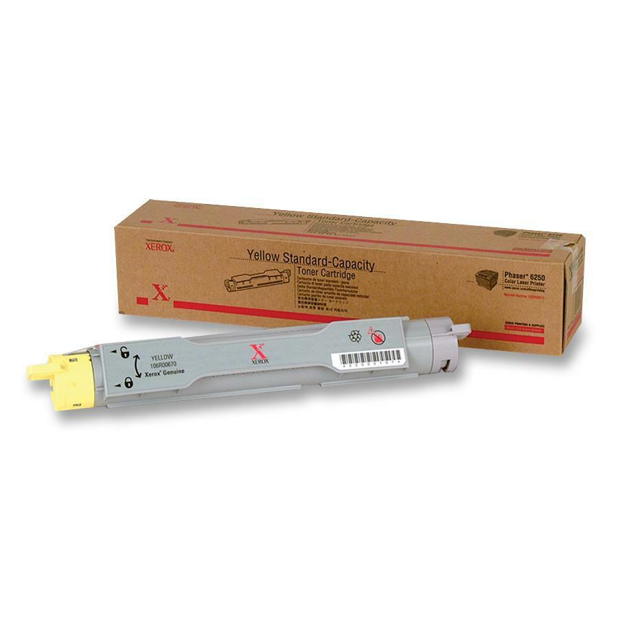 Xerox 106R00674 Original Laser Toner Cartridge - Yellow Pack