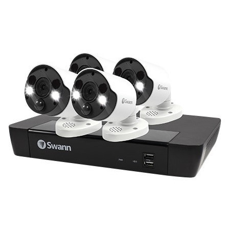 Swann 4 Camera 8 Channel 4K Ultra HD NVR Security System - 2 TB HDD