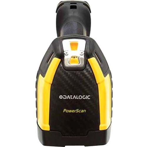 Datalogic PowerScan PM9600-SR Industrial, Warehouse, Logistics, Inventory Handheld Barcode Scanner - Wireless Connectivity - Black, Yellow