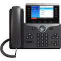 Cisco 8841 IP Phone - Corded - Corded - Wall Mountable - Charcoal